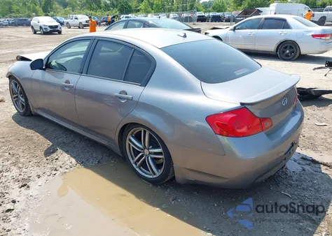 2007 Infiniti G35 Sport W/6-Speed Manual from USA, damaged, VIN JNKBV61E37M720546